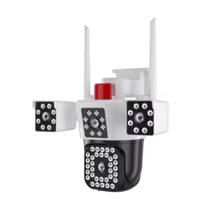 V380 PRO Waterproof 6MP( 2MP+2MP+2MP) Wireless WiFi Three Lenses PTZ IP Camera 360 4K CCTV Outdoor WiFi Security Camera